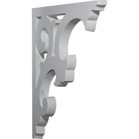 Ekena Millwork 1"W x 13 3/4"D x 14 5/8"H Chesterfield Bracket BKT13X14X01CH